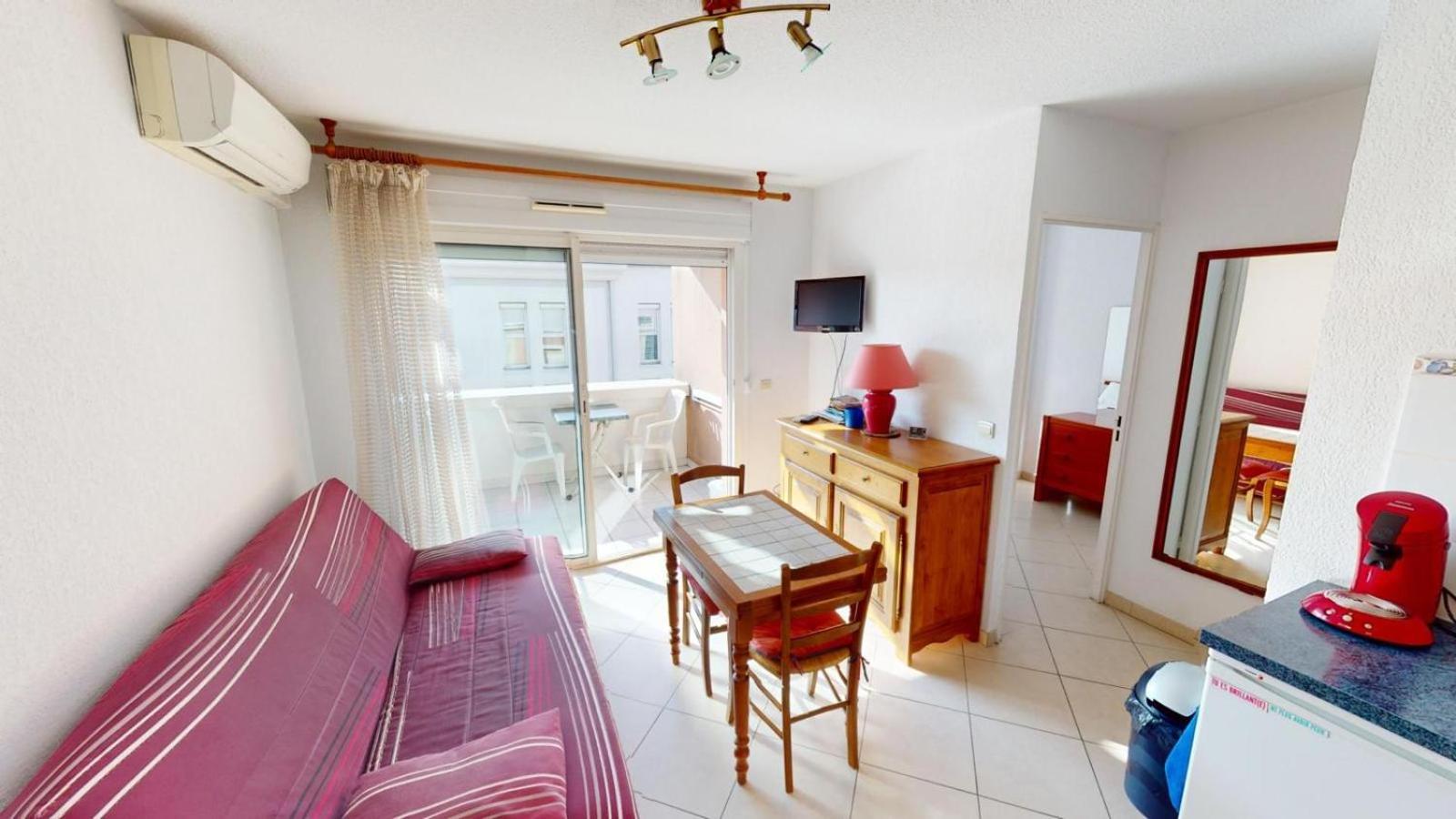 T2 Clim Avec Terrasse Et Place De Parking Privative Balaruc-les-Bains Esterno foto